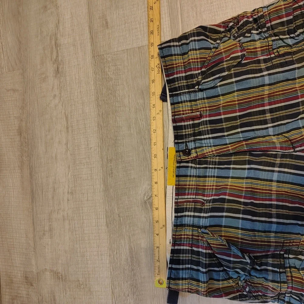 Polo Ralph Lauren Mens Plaid Cargo Shorts 38 Color Military Type C-1 Utility